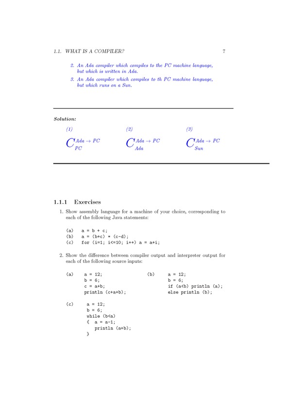Compiler Design: Theory, Tools, and Examples - Page 7